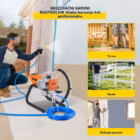 Brezračna električna brizgalna naprava za barvanje sten 1500/1800 W – galerijska slika 1