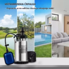 Potopna črpalka za odpadno vodo 550–2200 W – galerijska slika 2